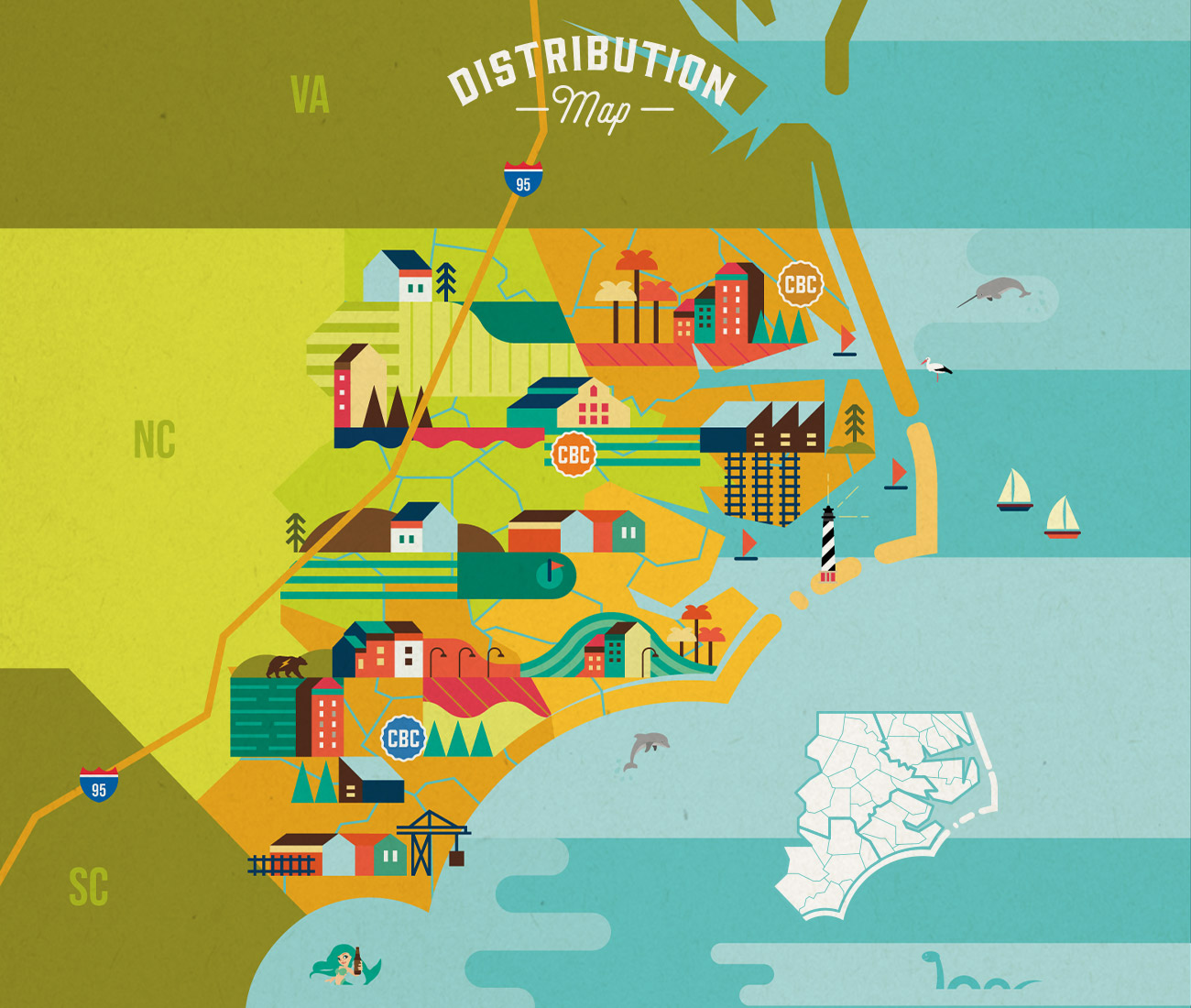 Distribution Map